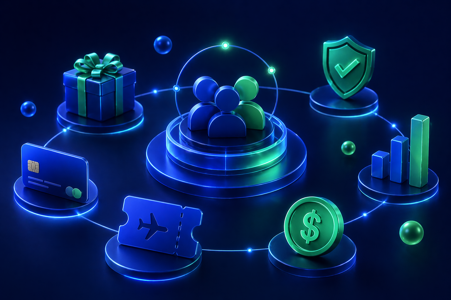 Corporate perk management dashboard